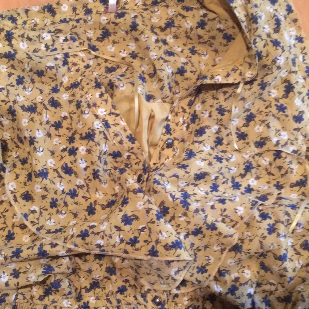 Free People fall boho maxi dress size L